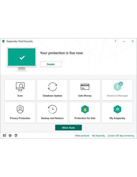 Kaspersky Total Security 2020 Sicurezza antivirus Base 1 anno/i