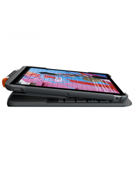 Logitech Slim Folio QWERTY Italiano Bluetooth Grafite
