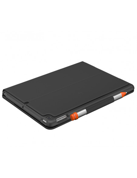 Logitech Slim Folio QWERTY Italiano Bluetooth Grafite