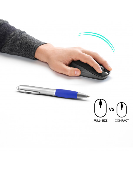 Logitech M190 mouse Ufficio Ambidestro RF Wireless Ottico 1000 DPI