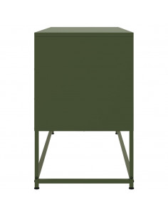 Credenza Bianca 36x39x107 cm in Acciaio 2