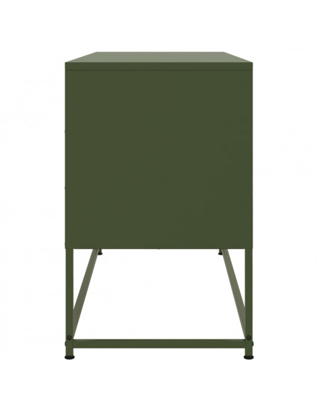 Credenza Bianca 36x39x107 cm in Acciaio