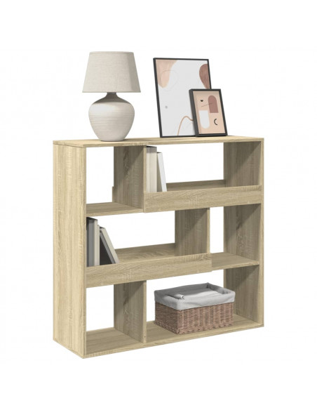 Libreria Rovere Sonoma 100x33x94,5 cm in Truciolato
