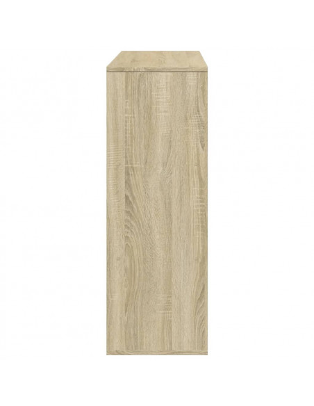 Libreria Rovere Sonoma 100x33x94,5 cm in Truciolato