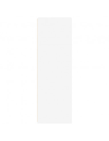 Credenza Bianca 30x41x124 cm in Legno Multistrato