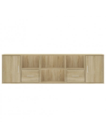Mobile Angolare Rovere Sonoma 160x40x45 cm in Truciolato