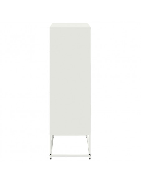 Mobile TV Giallo Senape 100,5x39x60,5 cm in Acciaio