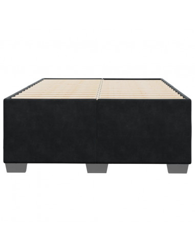 Giroletto Nero 120x190 cm in Velluto