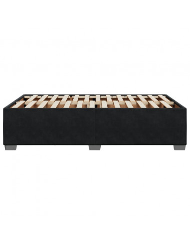 Giroletto Nero 120x190 cm in Velluto