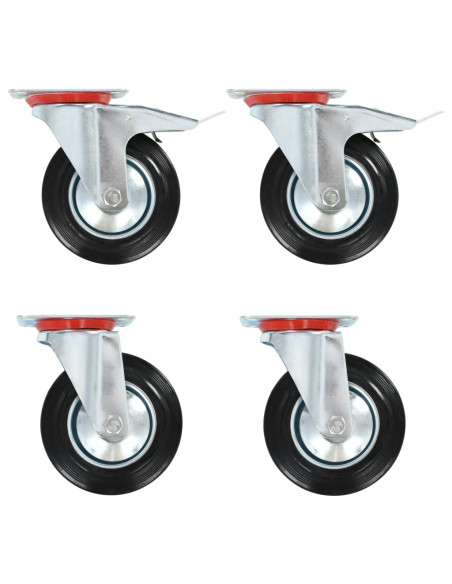 Rotelle Girevoli 4 pz 160 mm
