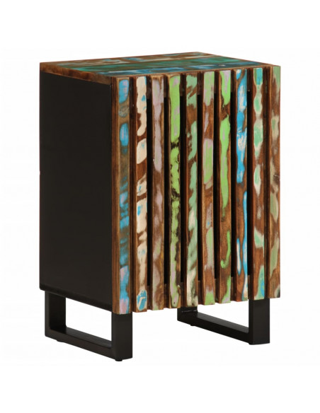 Mobile da Bagno 38x34x58 cm in Legno Massello di Acacia