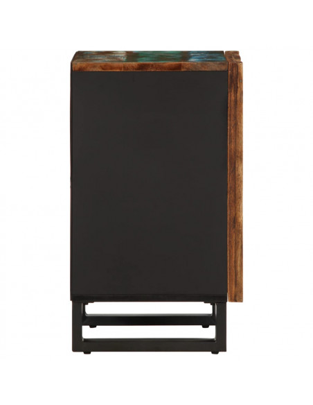 Mobile da Bagno 38x34x58 cm in Legno Massello di Acacia