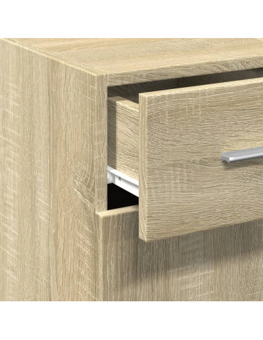 Credenza Rovere Sonoma 30x42,5x93 cm in Legno Multistrato