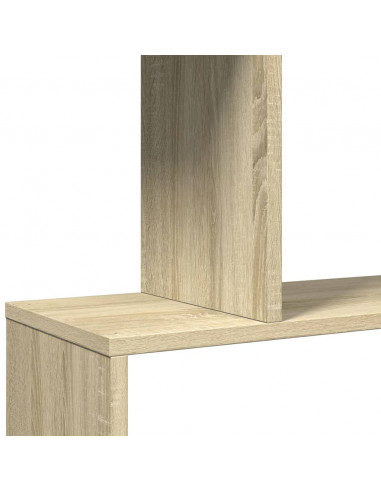 Libreria Divisorio 5 Ripiani Sonoma 70x24x161 cm in Truciolato