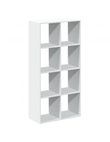 Libreria Divisorio Bianca 69,5x29x137,5 cm in Truciolato