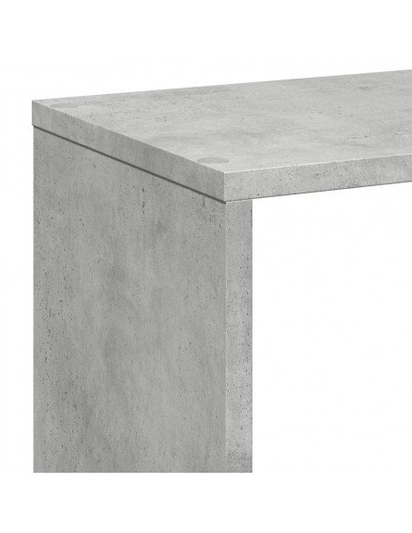 Libreria Divisorio Grigio Cemento 67x25x161,5 cm in Truciolato
