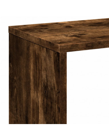 Libreria Divisorio Rovere Fumo 67x25x161,5 cm in Truciolato