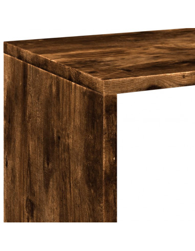 Libreria Divisorio Rovere Fumo 69,5x29x137,5cm in Truciolato