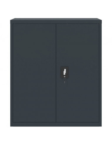 Armadio Classificatore Antracite 90x40x145 cm in Acciaio