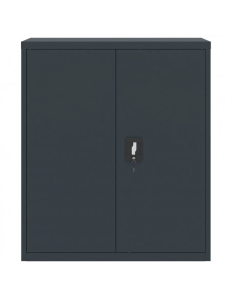 Armadio Classificatore Antracite 90x40x145 cm in Acciaio