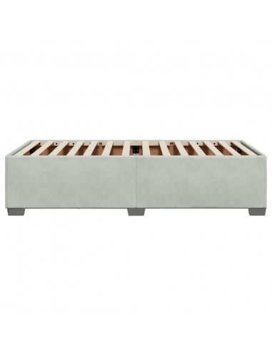 Giroletto Grigio Chiaro 80x200 cm in Velluto