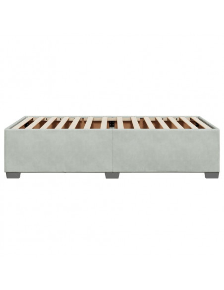 Giroletto Grigio Chiaro 80x200 cm in Velluto