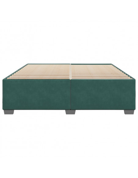 Giroletto Verde Scuro 200x200 cm in Velluto