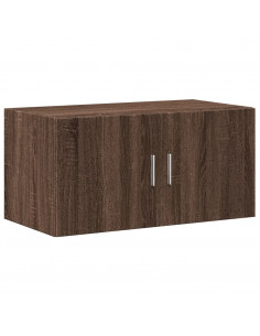 Mobile a Parete Rovere Marrone 80x42,5x40 cm Legno Multistrato 2