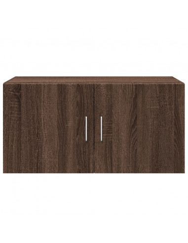 Mobile a Parete Rovere Marrone 80x42,5x40 cm Legno Multistrato