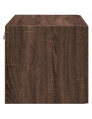 Mobile a Parete Rovere Marrone 80x42,5x40 cm Legno Multistrato