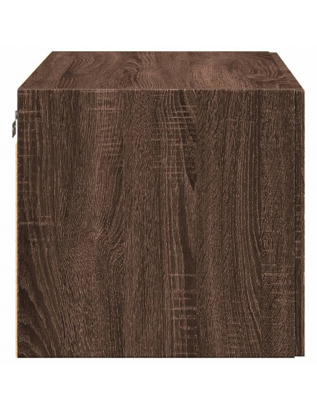 Mobile a Parete Rovere Marrone 80x42,5x40 cm Legno Multistrato
