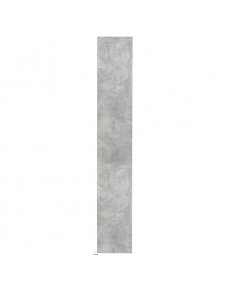 Credenza con LED Grigio Cemento 36x32,5x200cm Legno Multistrato