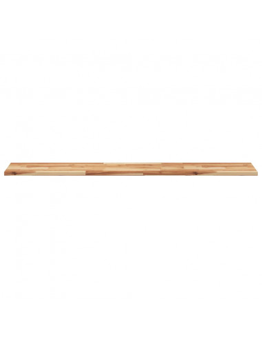 Mensole da Parete 2 pz 120x30x2 cm Legno Acacia Rifinito a Olio