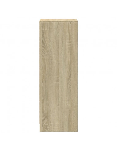 Credenza con LED Rovere Sonoma 38x34x100cm in Legno Multistrato