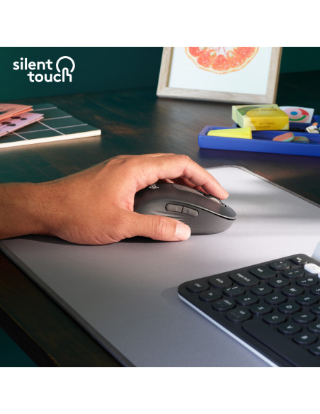 Logitech Signature M650 mouse Ufficio Mancino RF senza fili + Bluetooth Ottico 4000 DPI