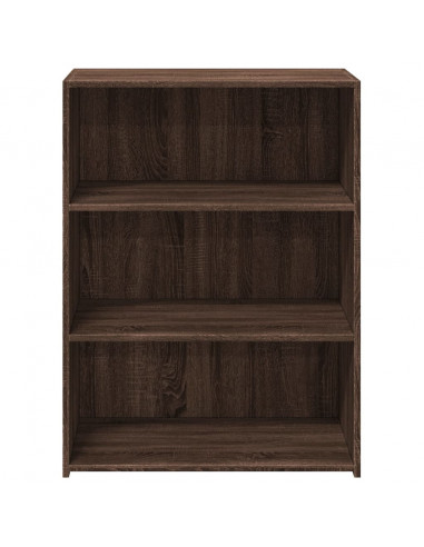 Credenza Rovere Marrone 70x41x93 cm in Legno Multistrato