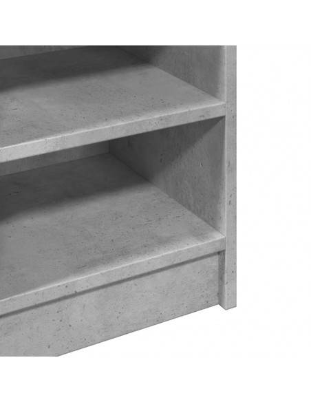 Mobile Lavabo Grigio Cemento 90x29x55 cm in Truciolare