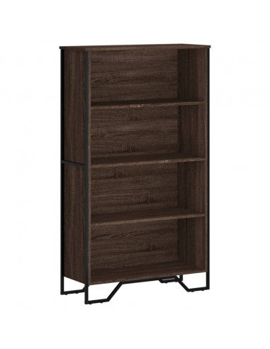 Libreria Rovere Marrone 80x31x137,5 cm in Legno Multistrato