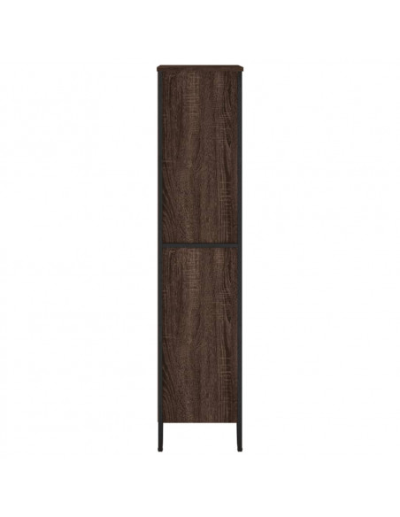 Libreria Rovere Marrone 80x31x137,5 cm in Legno Multistrato