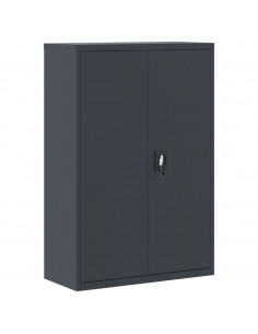 Armadio Classificatore Antracite 90x40x180 cm in Acciaio 2