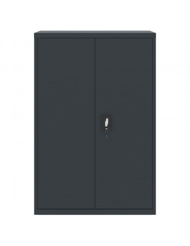 Armadio Classificatore Antracite 90x40x180 cm in Acciaio