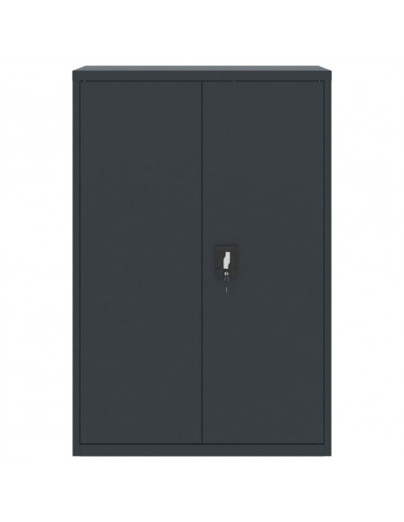 Armadio Classificatore Antracite 90x40x180 cm in Acciaio