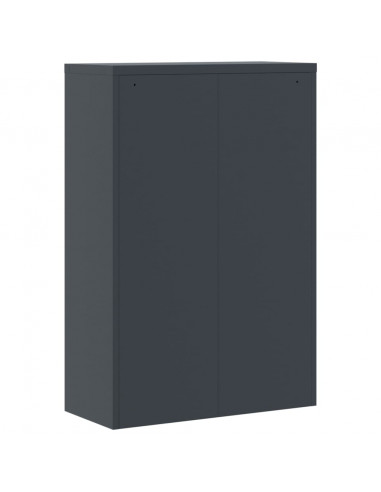 Armadio Classificatore Antracite 90x40x180 cm in Acciaio