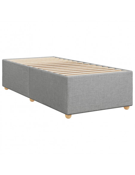 Giroletto Grigio Chiaro 90x190 cm in Tessuto