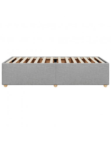 Giroletto Grigio Chiaro 90x190 cm in Tessuto