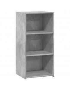 Credenza Grigio Cemento 45x41x93 cm in Legno Multistrato 2