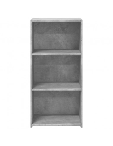 Credenza Grigio Cemento 45x41x93 cm in Legno Multistrato