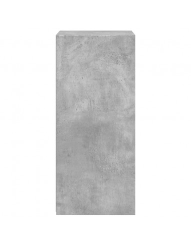 Credenza Grigio Cemento 45x41x93 cm in Legno Multistrato