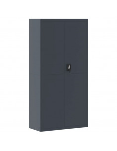 Armadio Classificatore Antracite 90x40x220 cm in Acciaio 2