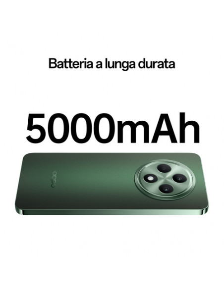 OPPO Reno12 FS 5G AI Smartphone, Tripla fotocamera 50+8+2MP, Selfie 32MP, Display 6.67” 120HZ AMOLED FHD+, 5000mAh, RAM 24 GB 